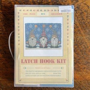 Winter gnome Latch Hook kit